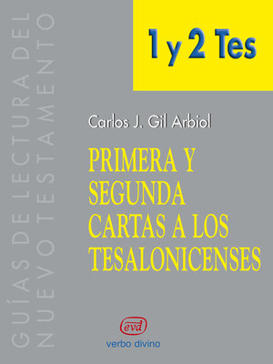 cover image of Primera y segunda carta a los Tesalonicenses